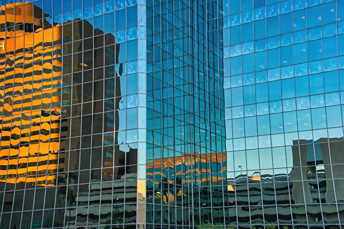 Mirror facade