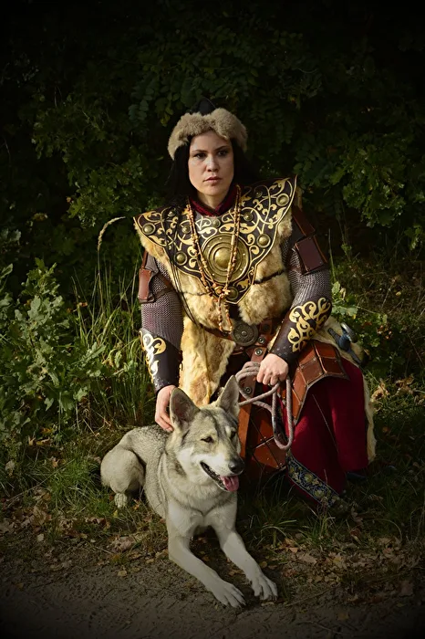 Mongolen Lady....