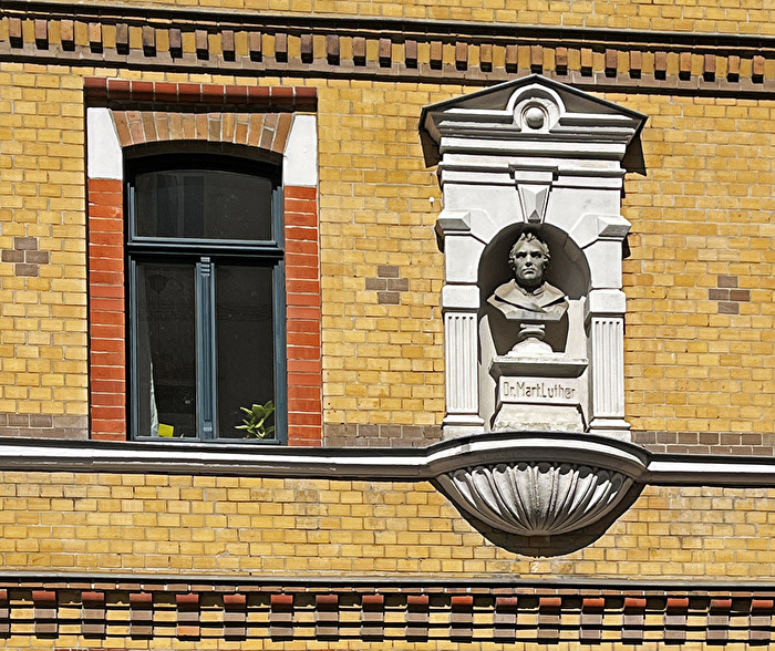 in der Lindenauer Lutherstraße...