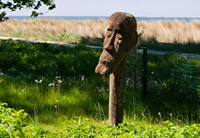 Strandwächter am Strand von Lubmin