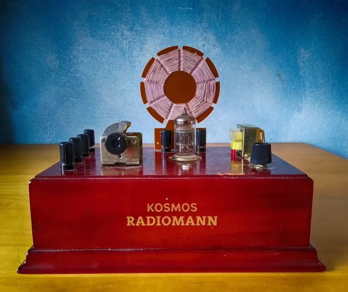 Radio mann, Kinderaugen begannen zu glänzen