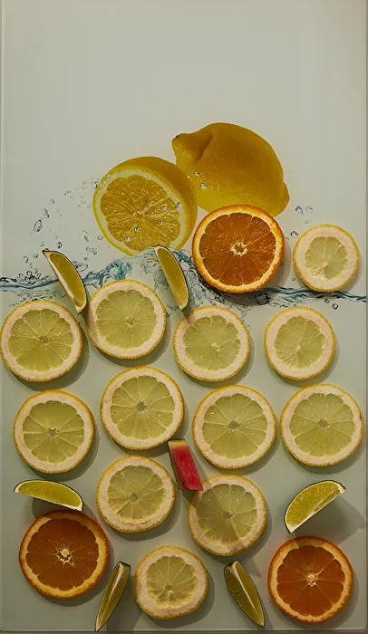 Wassermelone in begleitung