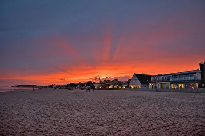 Sonnenuntergang am Strand