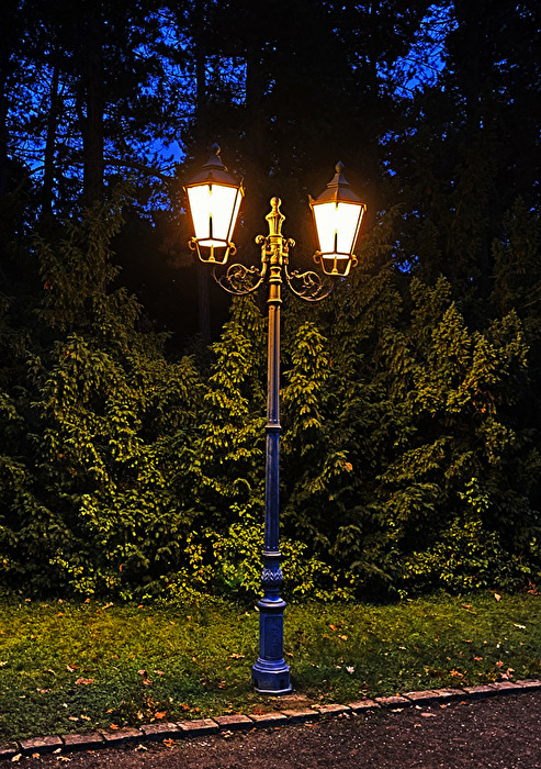 Straßenlaterne Nacht