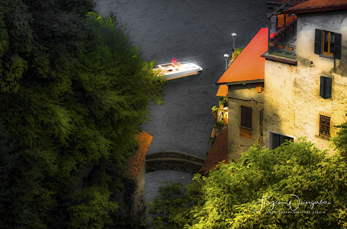 Abend an der Ponte della Civera