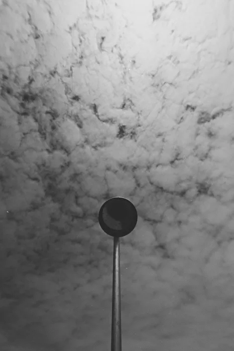 from below