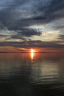 Sonnenuntergang am Bodensee