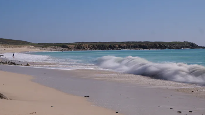 Long exposure at the beaches of Trez ar Goarem