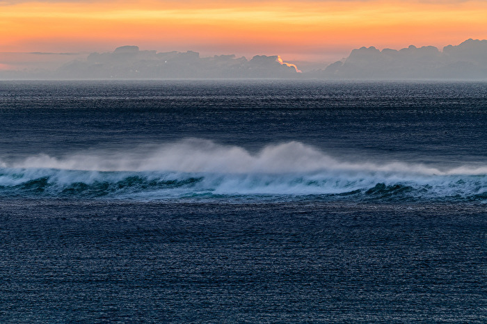 bretonischer Abend am Meer