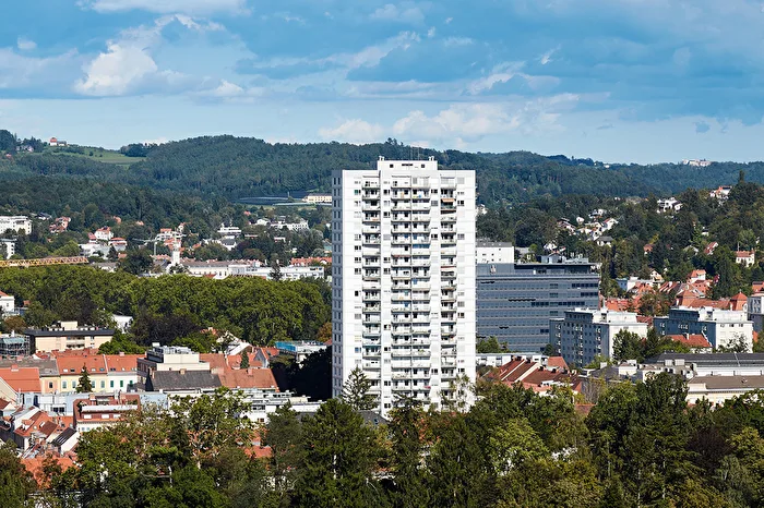 vom Schlossberg, über Graz