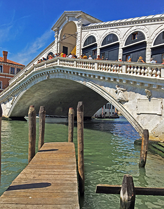 Rialtobrücke in Venedig