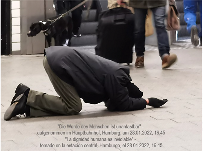 Bild aus dem "Alltag" in Hamburg