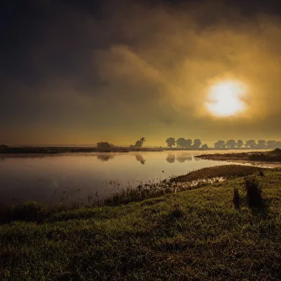 Früh Morgens an der Oder