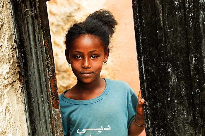 Portrait of a girl, Ethiopia 2020