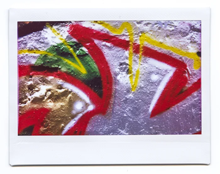 Farbschmiererei - Instax