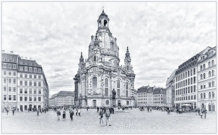Dresden - en la Frauenkirche