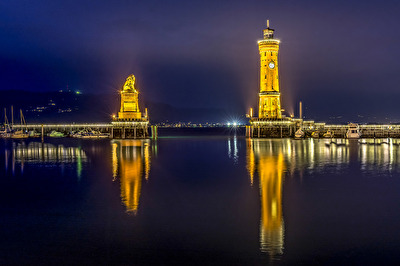 Lindau Hafeneinfahrt