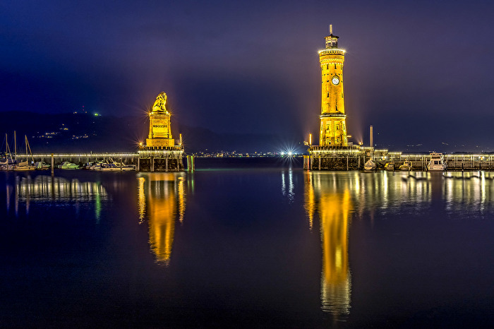 Lindau Hafeneinfahrt