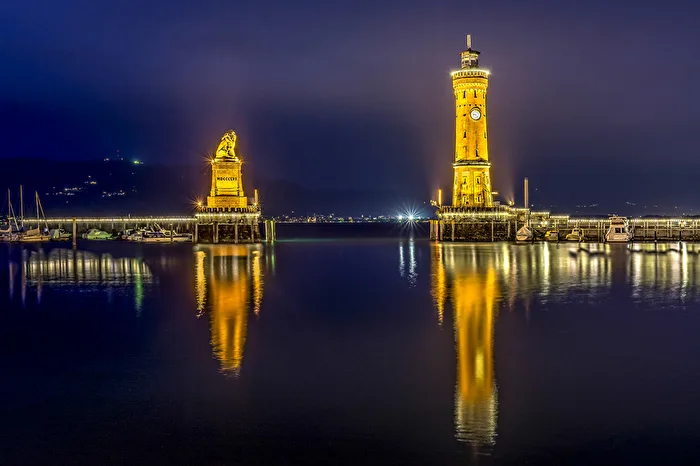 Lindau Hafeneinfahrt