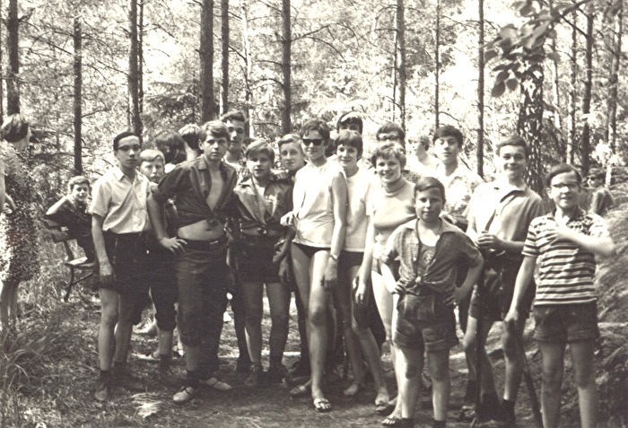 1) Klassenfahrt 8. Klasse 1968
