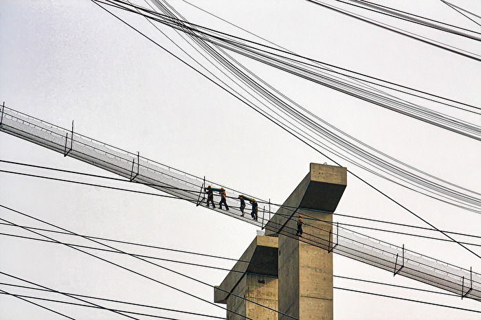 Brückenbau in China