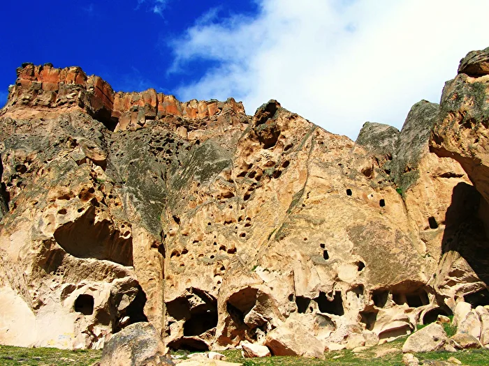 Volcanic landscape in Cappadocia