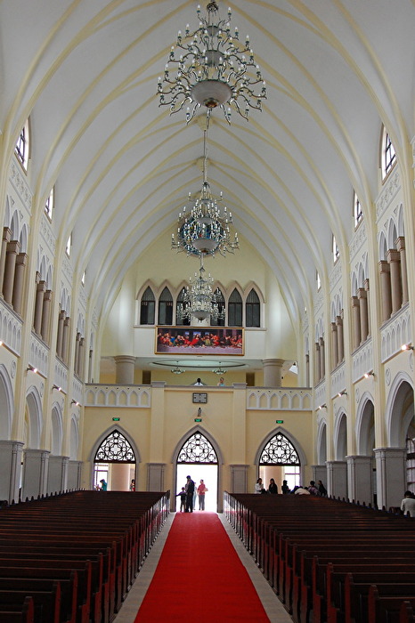 neue Katholische Kirche in YuShanLu SuZhou China