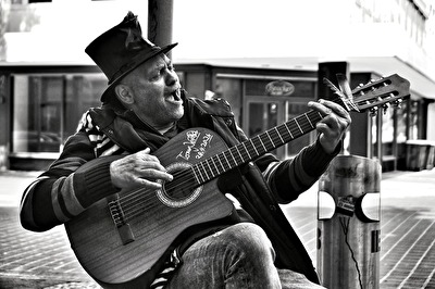 Straßenmusiker