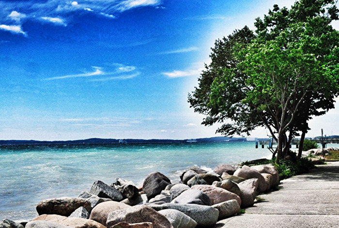 Sassnitz auf der Insel Rügen