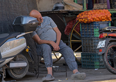 #Streetfotografie - Mir schaffet heit....nix meh!