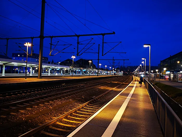 Bielefeld Train Station (Yes, they even have a train station😁)