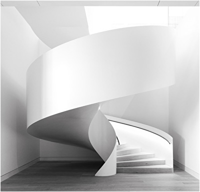 Spiral Staircase monochrom