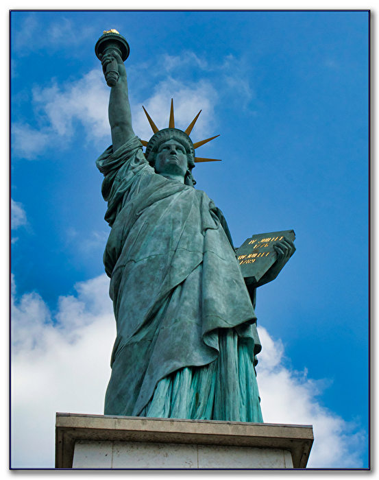 Freiheitsstatue in .........