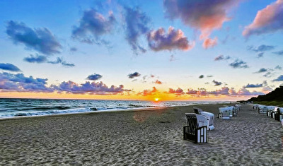 Sonnenaifgang an der Ostsee