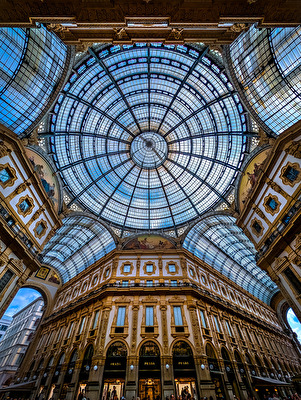 Einkaufspassage in Mailand