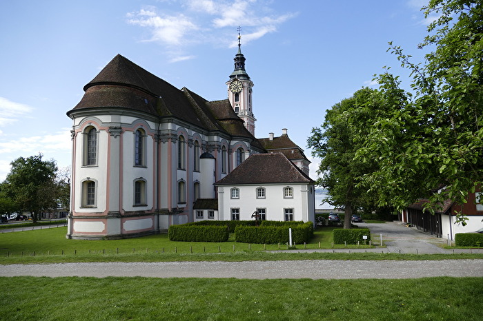 Rückansicht Basilika birnau