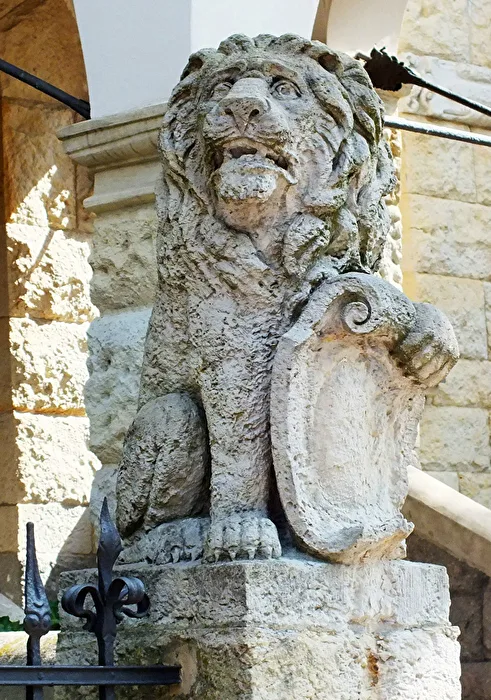 Löwe als Wächterfigur