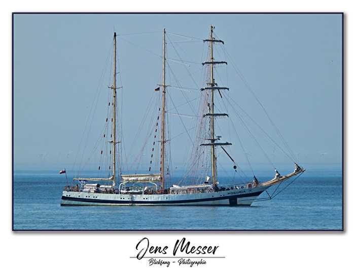 Pogoria vor Helgoland