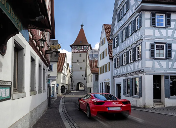 Old Town Ferrari