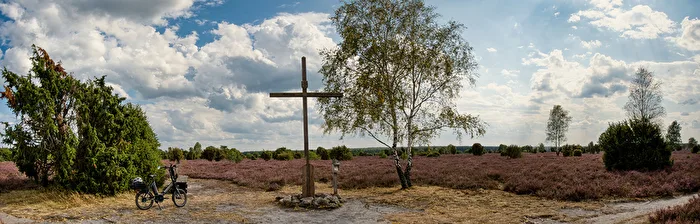 At the summit cross