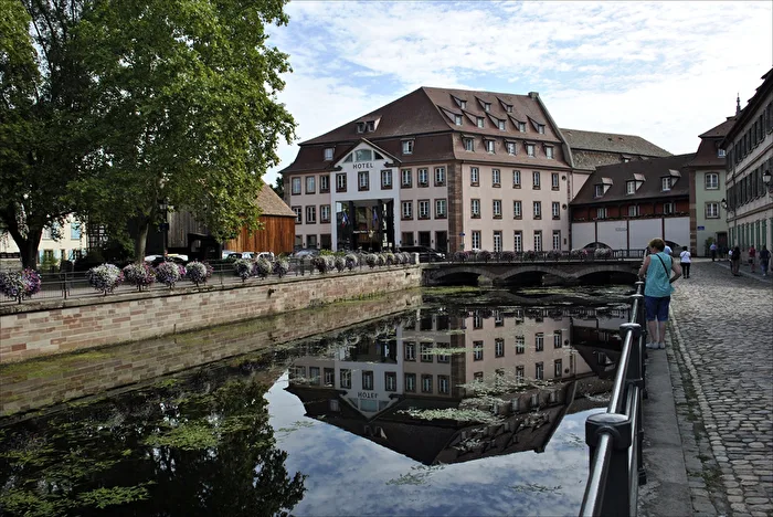 schöne Ansicht in Straßburg/Frankreich