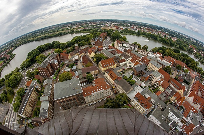Stralsund von Oben