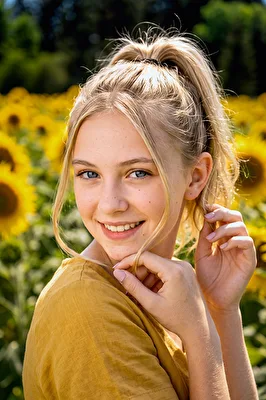 (KI-generiert!) Sonnenblumen drehen sich zum Licht. Wir sollten das öfter auch tun.