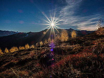 Der Herbst ist eigezogen im Zillertal