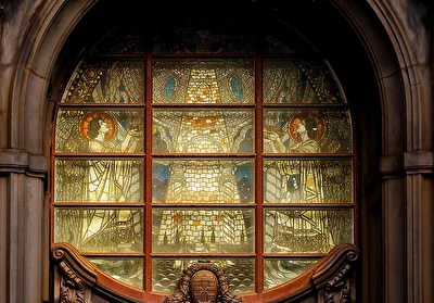 Mosaik aus Glas