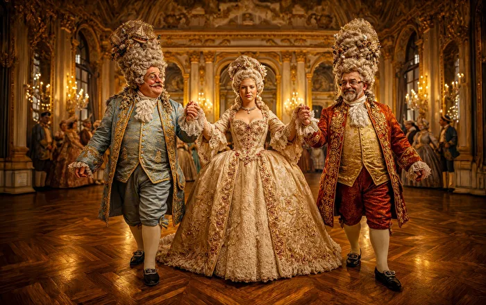 On the trail of the curious - At the court of Ludwig XV