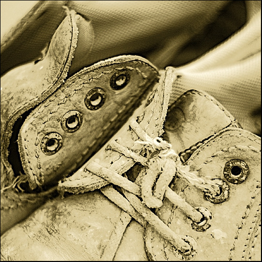 Sepia altes Paar