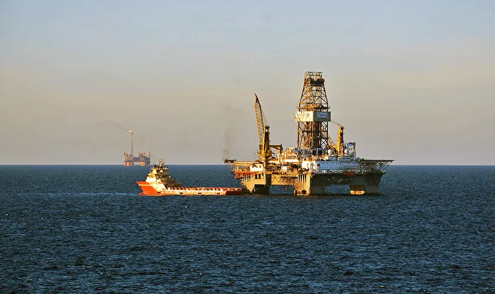 Bohranlage vor Norwegen