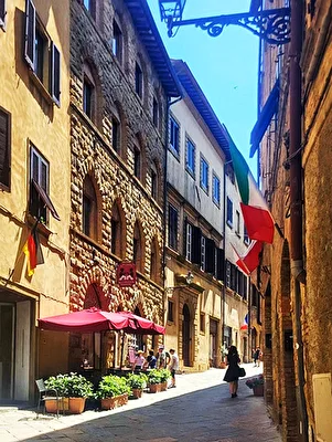 Volterra in der Toskana, Italien