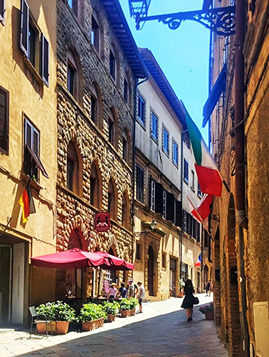 Volterra in der Toskana, Italien